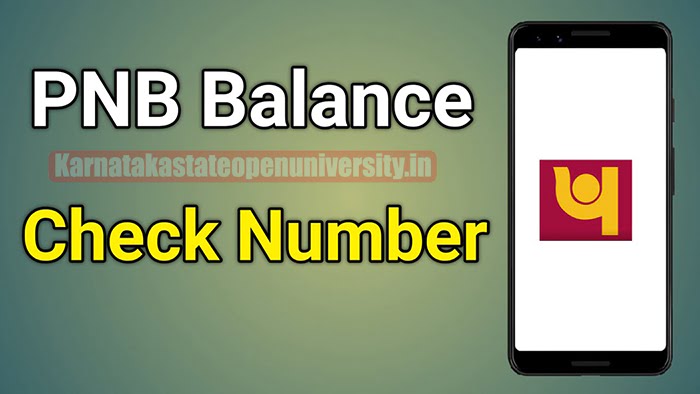 PNB Balance Check How To Check Balance, Number, SMS, App?