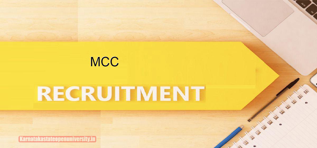 Mcc recruitment