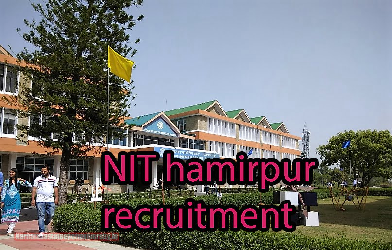 NIT hamirpur recruitment