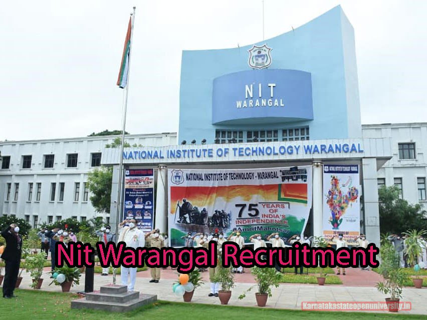 Nit Warangal Recruitment