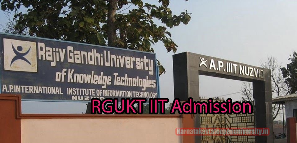 RGUKT IIT Admission