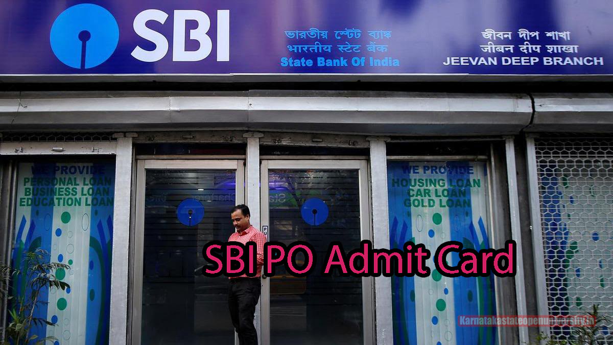 SBI Admit Card