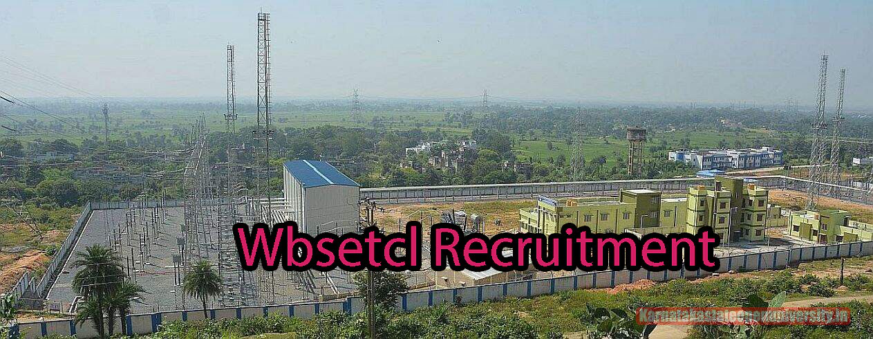 Wbsetcl Recruitment