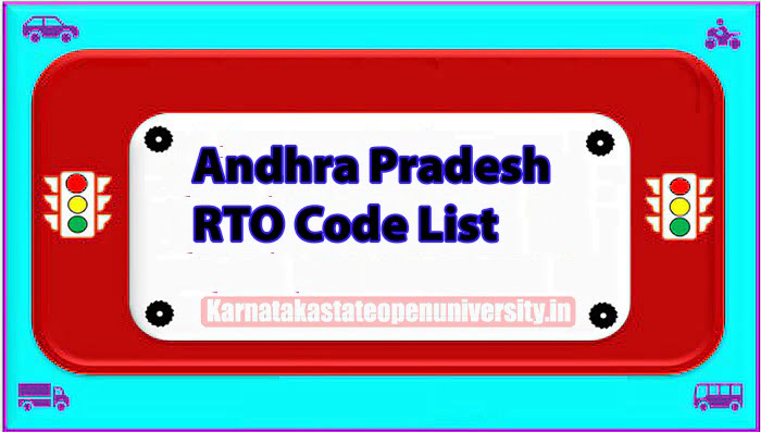 Andhra Pradesh RTO Code List 