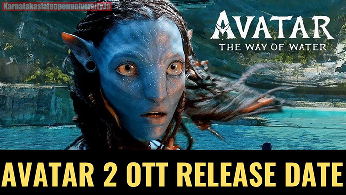 avatar 2 ott release date