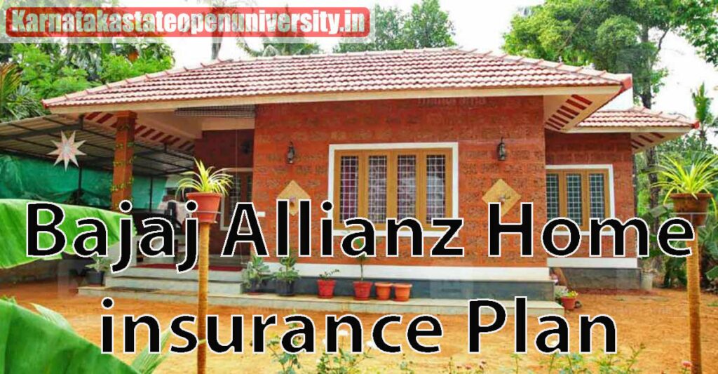 Bajaj Allianz Home insurance Plan
