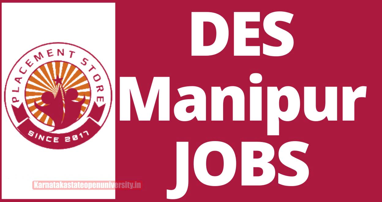 Des Manipur Recruitment