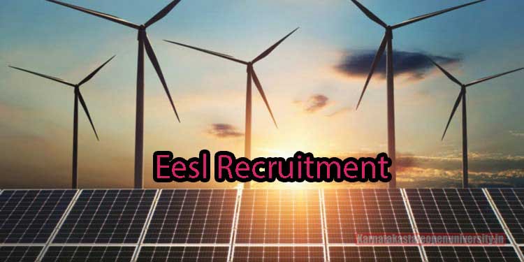 Eesl Recruitment