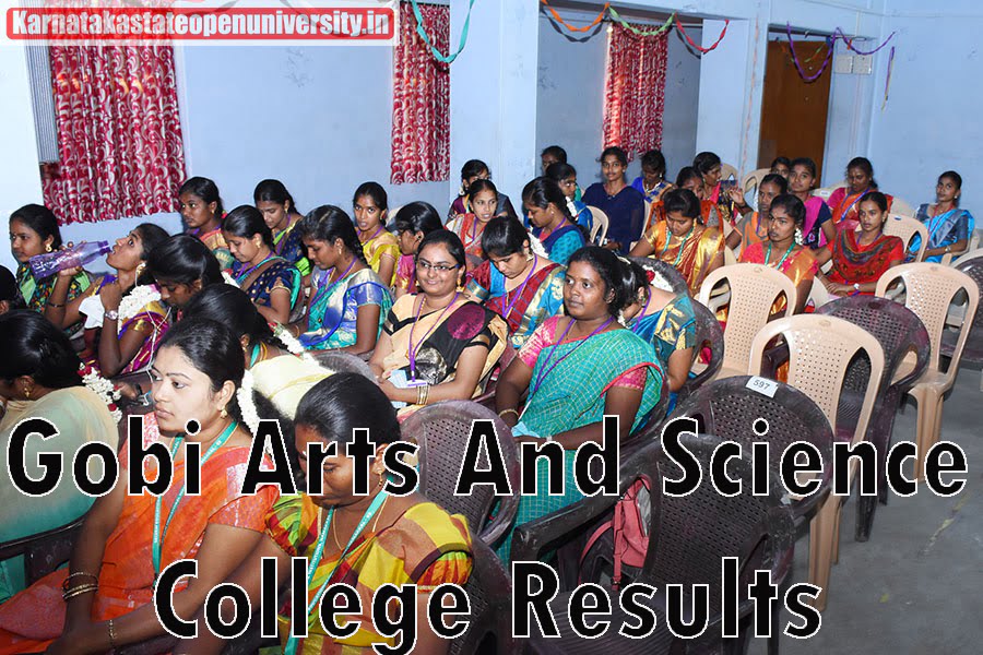Gobi Arts And Science College Results