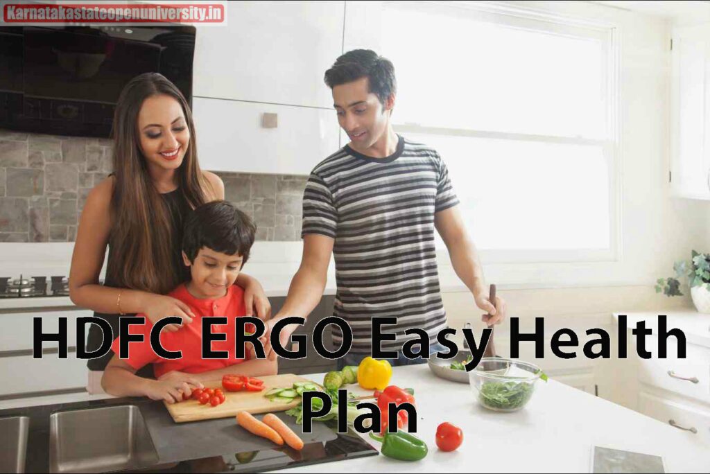 HDFC ERGO Easy Health Plan