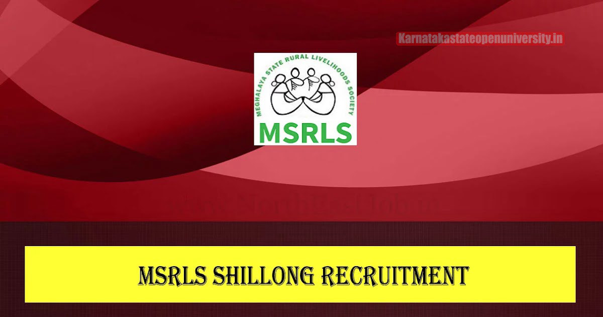 MSRLS Recruitment