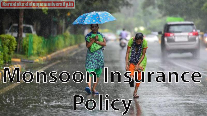 Monsoon Insurance Policy