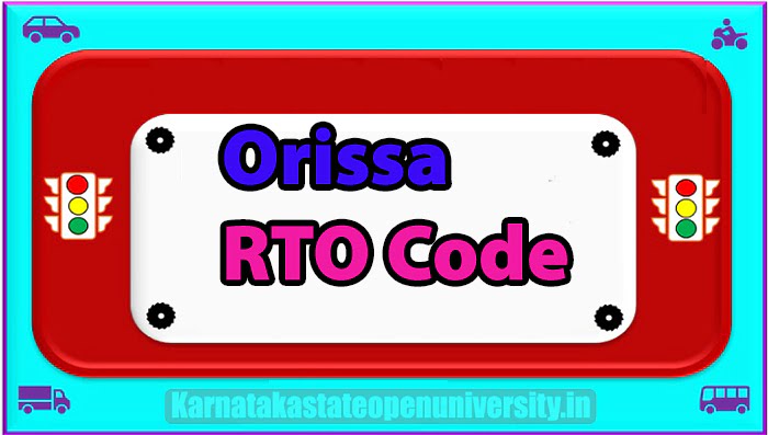 Orissa RTO Code List