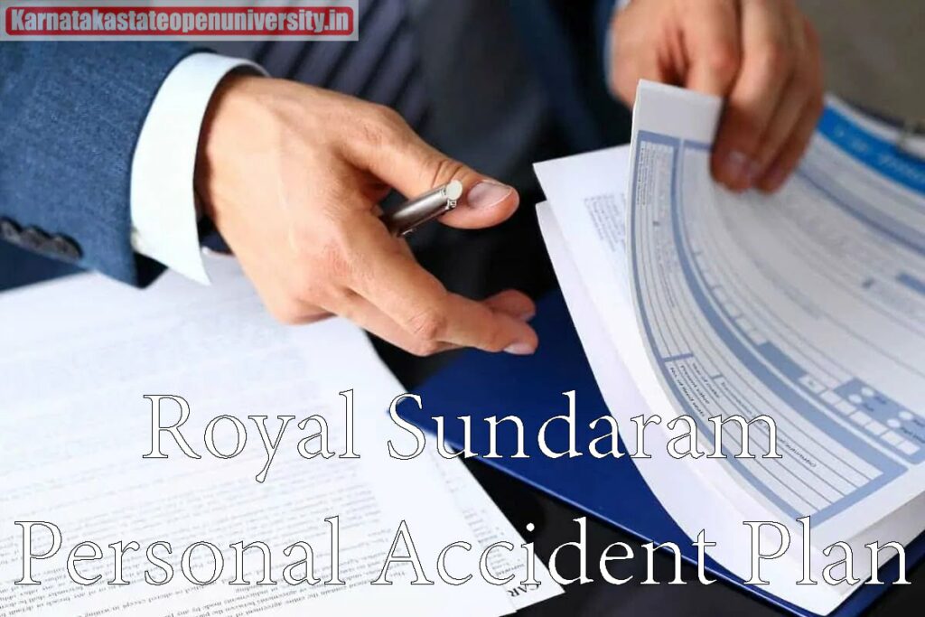 Royal Sundaram Personal Accident Plan