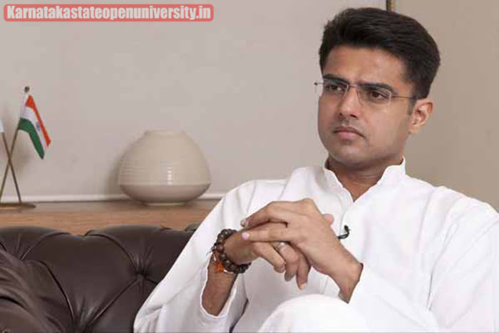 Sachin Pilot (Politician) Wiki