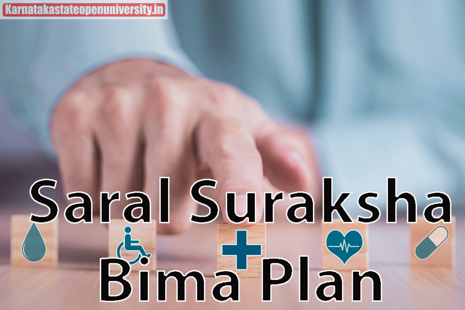 Saral Suraksha Bima Plan