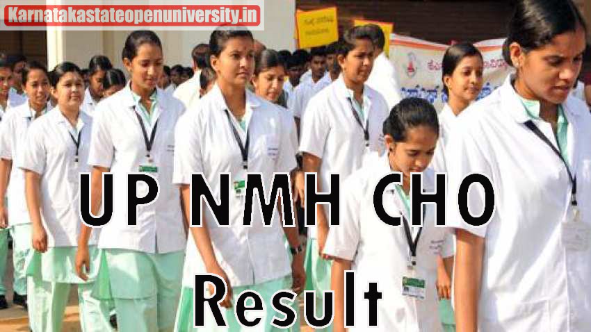 UP NMH CHO Result