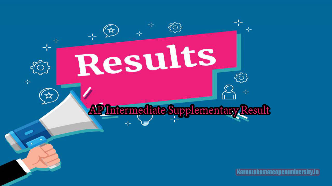AP Intermediate Supplementary Result 2024 {Out} Download Manabadi Link