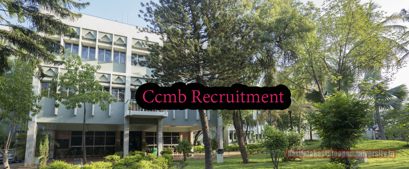 Ccmb Recruitment