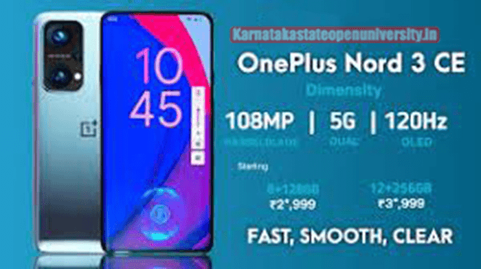 OnePlus Nord 3 CE Price In India