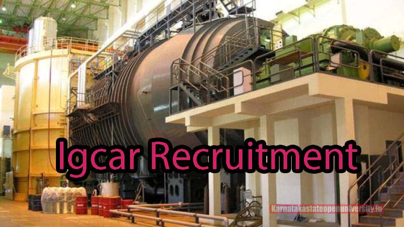 Igcar Recruitment