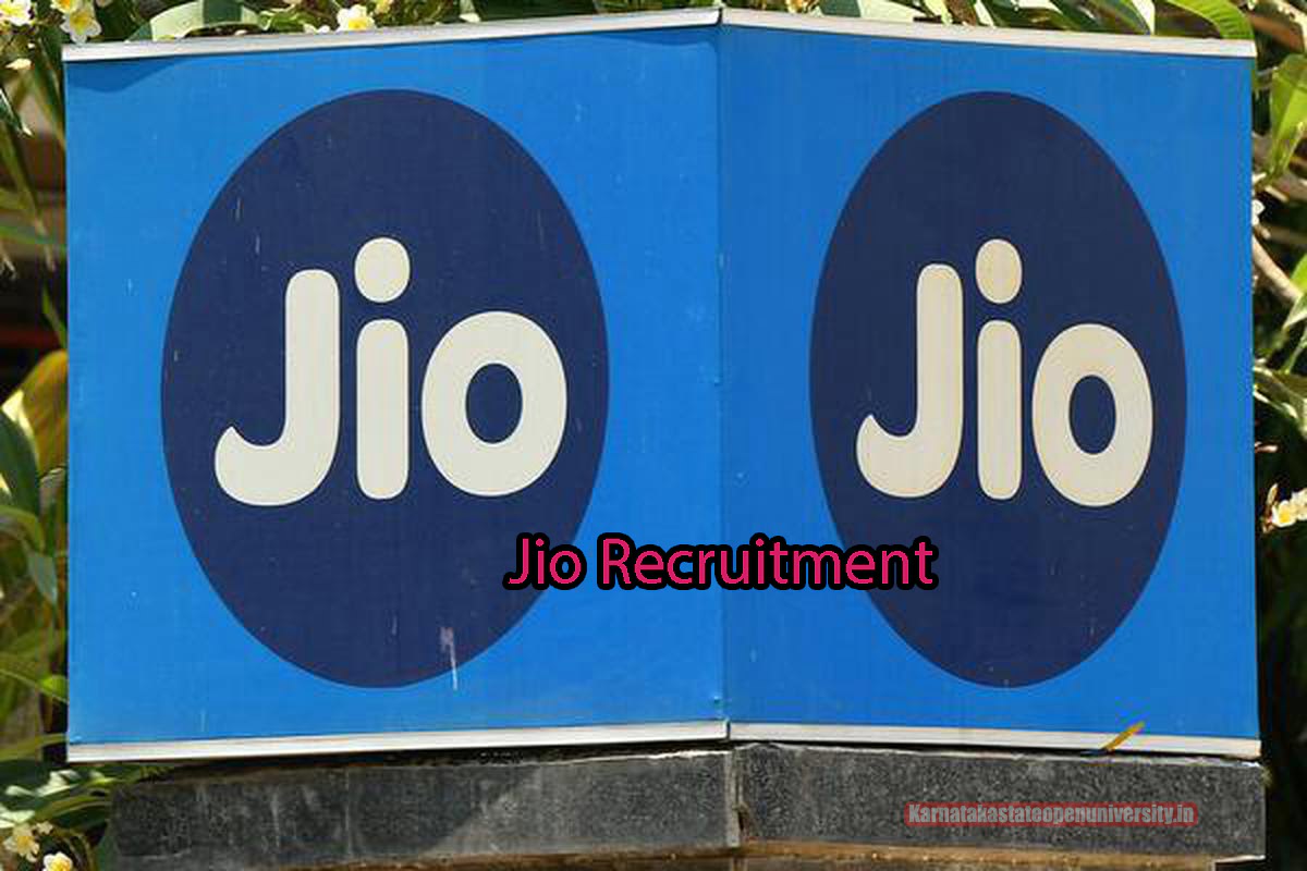 Jio Recruitment