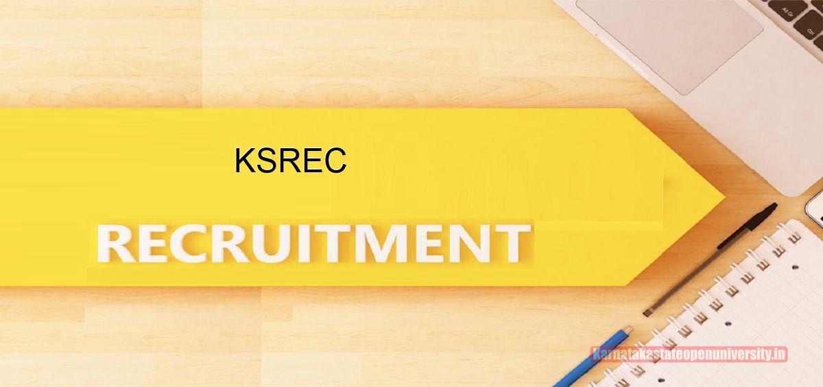 Ksrec Recruitment