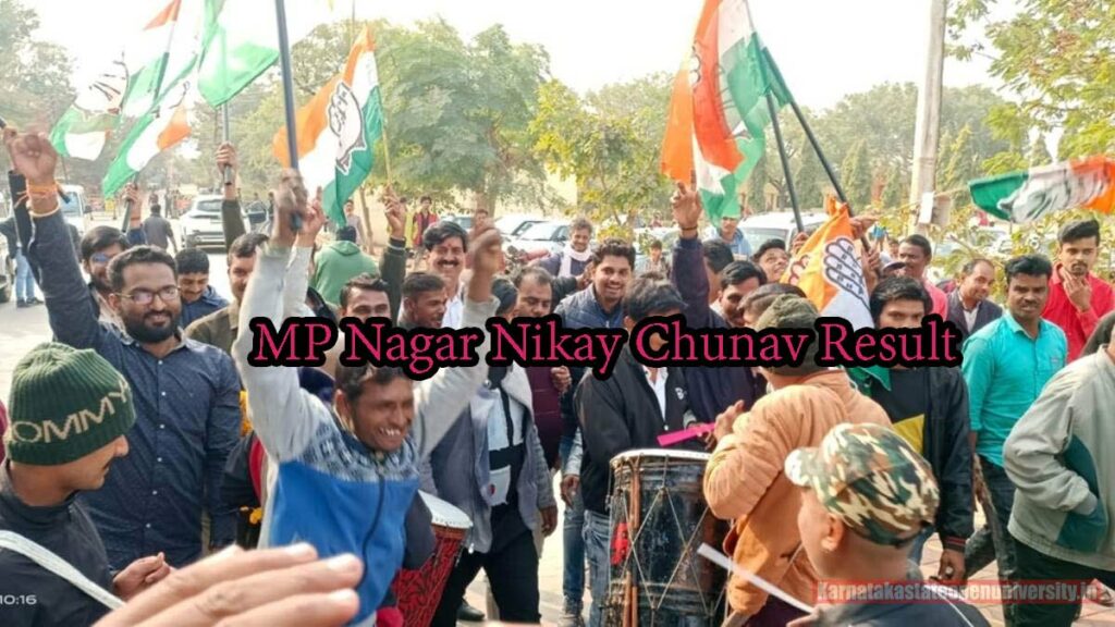 MP Nagar Nikay Chunav Result 2024 {Out} Live Vote Counting for Madhya