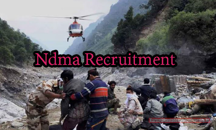 Ndma Recruitment