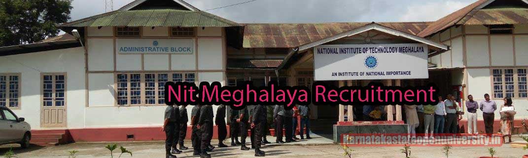 Nit Meghalaya Recruitment