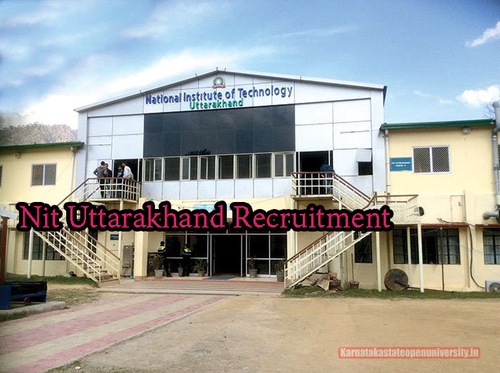 Nit Uttarakhand Recruitment