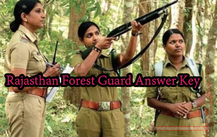 Rajasthan Forest Guard Answer Key