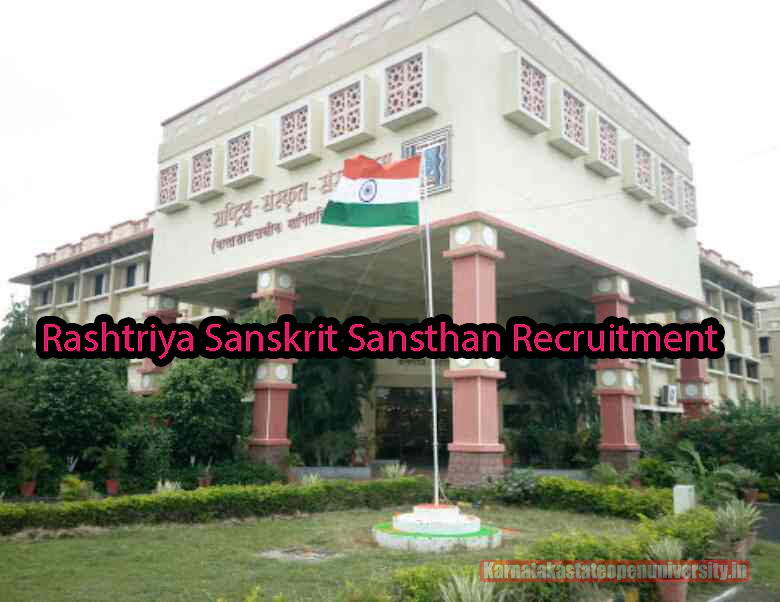 Rashtriya Sanskrit Sansthan Recruitment
