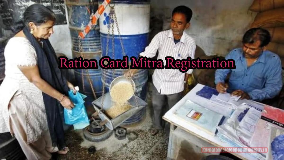 Ration Card Mitra Registration
