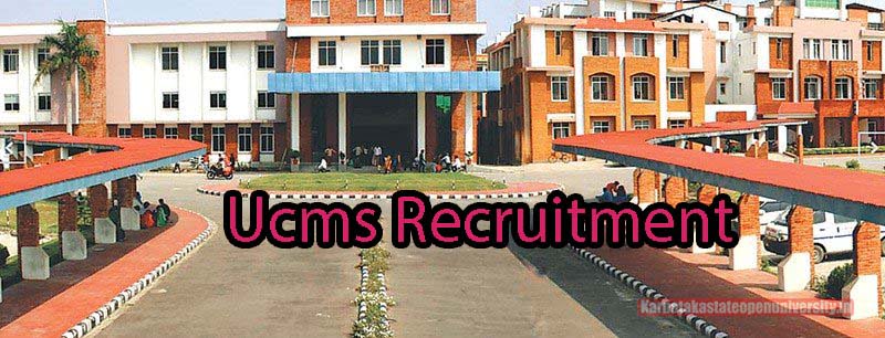 Ucms Recruitment