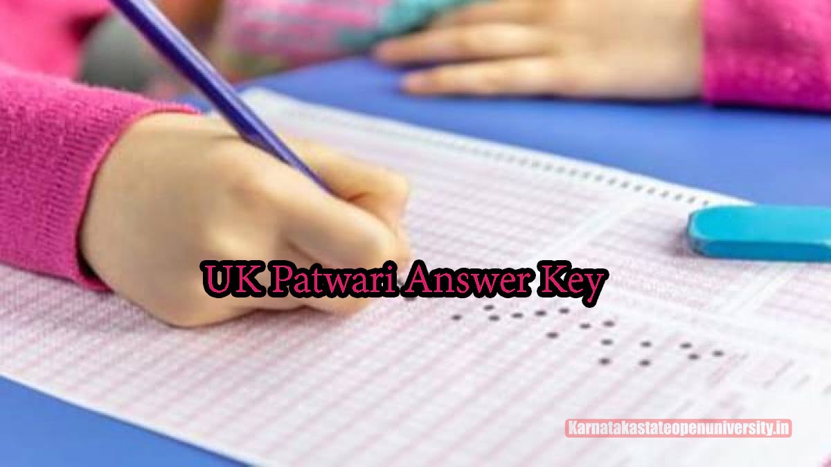 UK Patwari Answer Key