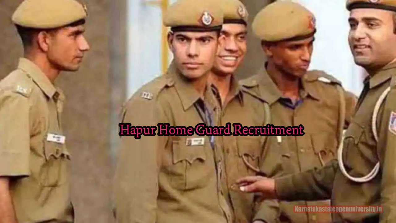 Hapur Home Guard Recruitment