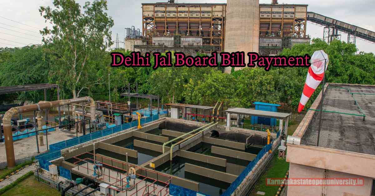 Delhi Jal Board Bill Payment