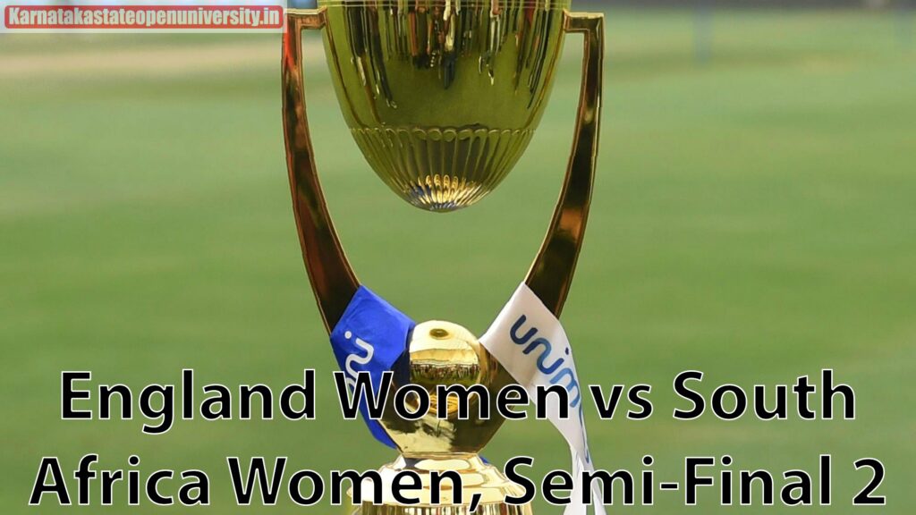 England Women vs South Africa Women, Semi-Final 2