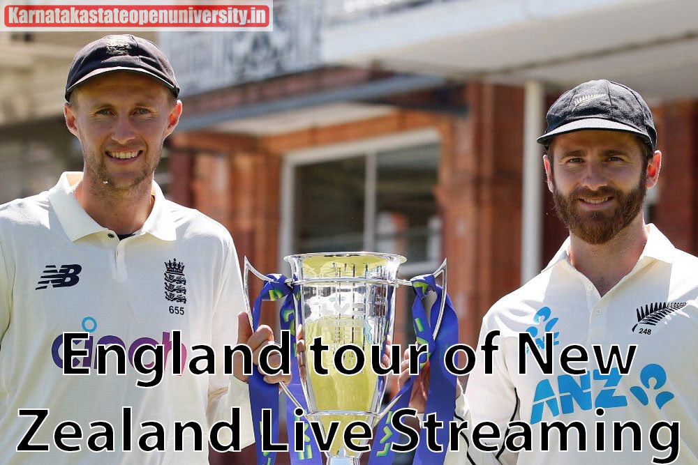 England tour of New Zealand 2023 Live Streaming