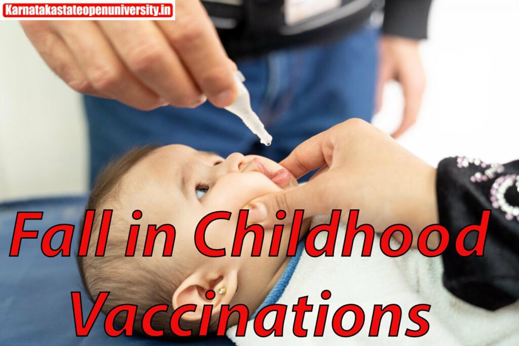 Fall in Childhood Vaccinations