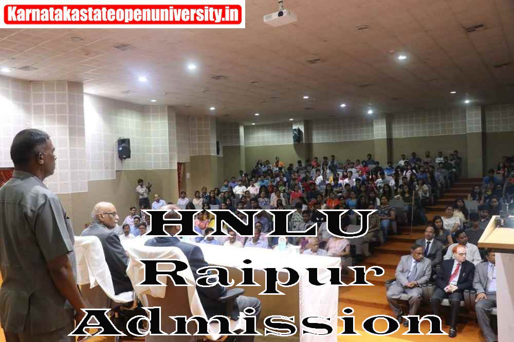 HNLU Raipur Admission