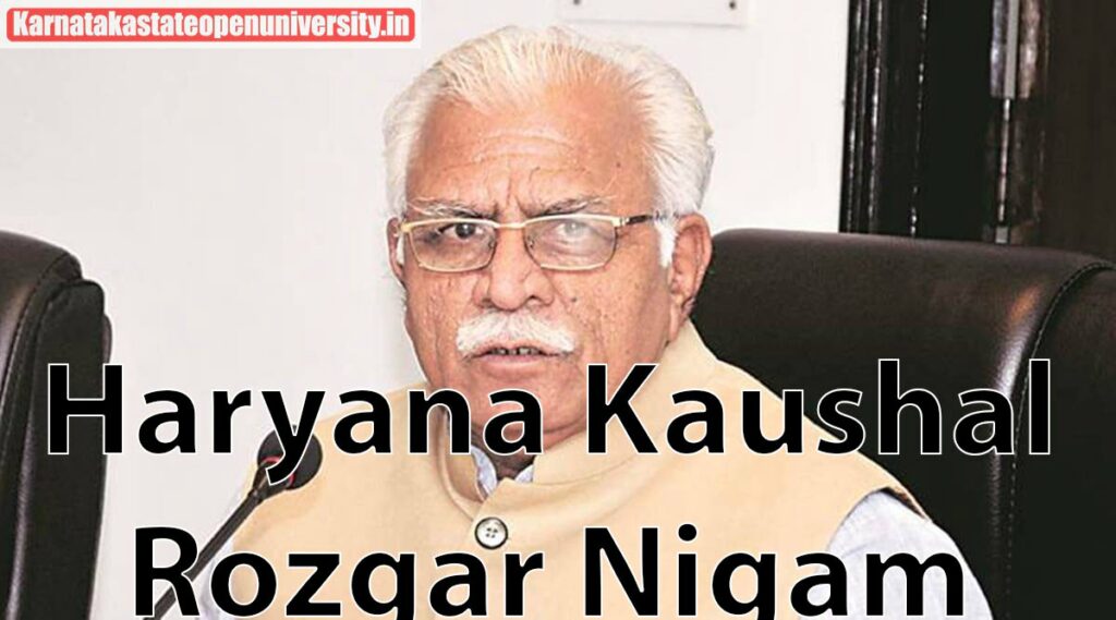 Haryana Kaushal Rozgar Nigam