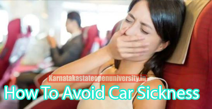 How To Avoid Car Sickness