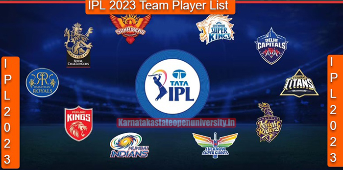 IPL All Teams Final Players Lists 2023