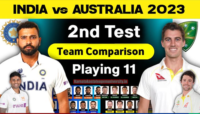 India Vs Australia 2nd Test Match 2023