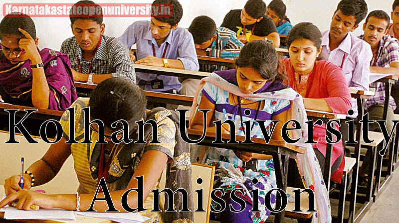 Kolhan University Admission
