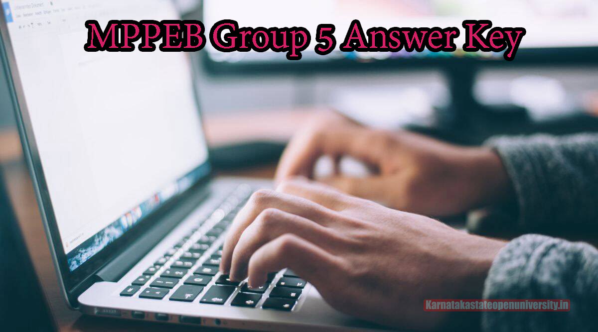 MPPEB Group 5 Answer Key
