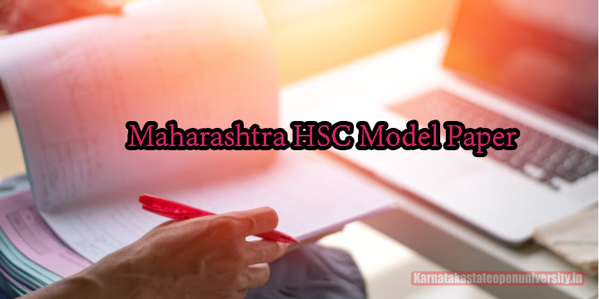 Maharashtra HSC Model Paper