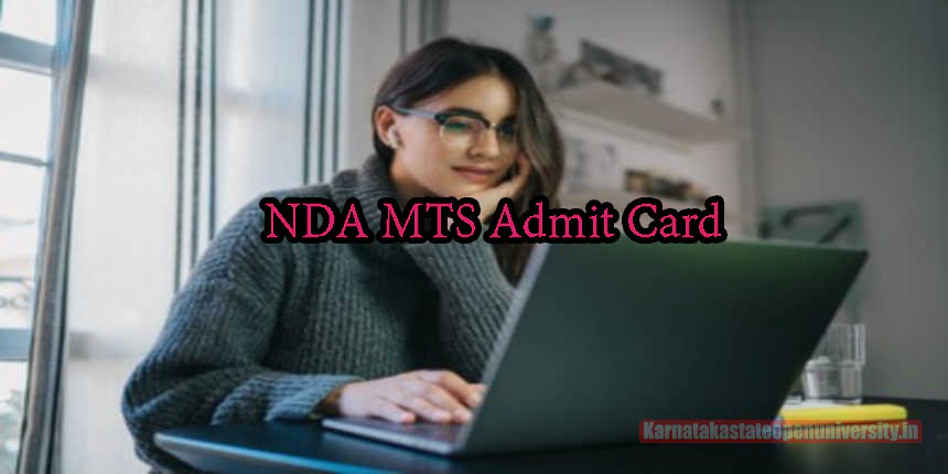 NDA MTS Admit Card